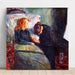 Riproduzione del dipinto L'enfant malato - Edvard Munch