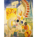 Riproduzione del dipinto L'équipe de Cardiff - Robert Delaunay