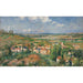 Riproduzione del dipinto L'hermitage en été, Pontoise - Camille Pissarro
