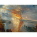 Riproduzione del dipinto L'incendio delle case dei Lords e dei Comuni, il 16 ottobre 1834 - Joseph Mallord William Turner