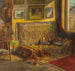 L'interno dell'atelier dell'artista - Viktor Kiss — vista dell’opera