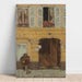 Riproduzione del dipinto L'orgue di Barberia o Il giocatore di organo - Pierre Bonnard