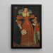 Ritratto di Sophia de Vervou - L.J. Woutersin — quadro incorniciato alla parete