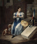La Femme au chien - L. S. Jean — vista dell’opera