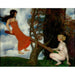 Riproduzione del dipinto La Balançoire - Franz von Stuck