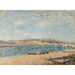 Riproduzione del dipinto La Berge à Saint-Mammès - Alfred Sisley