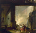 La Blanchisserie - Hubert Robert — vista dell’opera