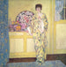 La Chambre Jaune - Frederick Carl Frieseke — vista dell’opera