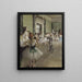 Riproduzione del dipinto La Classe di danza - Edgar Degas