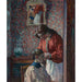 Riproduzione del dipinto La Coiffure - Henri Lebasque