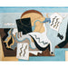 Riproduzione del dipinto La Colombe Poignardée - Louis Marcoussis
