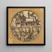 La Construction du Temple - Sir Edward Coley Burne-Jones — presentazione a parete dell’opera