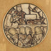 La Construction du Temple - Sir Edward Coley Burne-Jones — ambientato in un interno