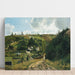 Riproduzione del dipinto La Côte de Jalais, Pontoise - Camille Pissarro