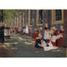 Riproduzione del dipinto La Corte dell'orfanotrofio ad Amsterdam - Max Liebermann