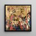 La Crucifixion - Maestro del Reno medio — quadro incorniciato alla parete