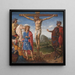 La Crucifixion - Matteo di Giovanni — quadro incorniciato alla parete