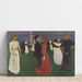 Riproduzione del dipinto La Danse de la vie - Edvard Munch