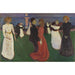 Riproduzione del dipinto La Danse de la vie - Edvard Munch