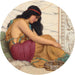 La Danseuse fatiguée - John William Godward — vista dell’opera