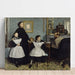 Riproduzione del dipinto La Famille Bellelli - Edgar Degas