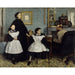 Riproduzione del dipinto La Famille Bellelli - Edgar Degas