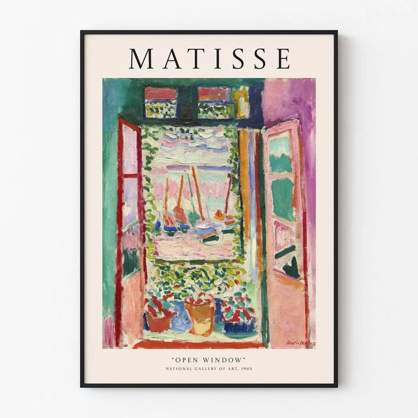 La finestra aperta di Henri Matisse | Poster decor
