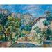 Riproduzione del dipinto La Ferme de Magnanosc ou La Villa Raynaud, Grasse - Pierre-Auguste Renoir