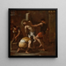 La Flagellazione - Luca Giordano — quadro incorniciato alla parete