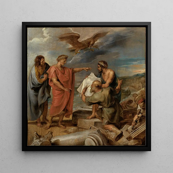 La Fondation de Constantinople - Peter Paul Rubens