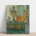 Riproduzione del dipinto La Fontaine, Saint-Paul De Vence - Henri Le Sidaner
