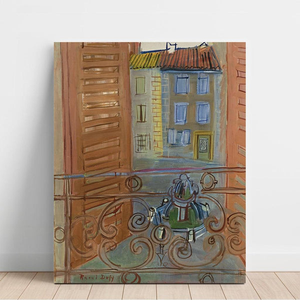 Riproduzione del dipinto La Fontaine à Aspet - Raoul Dufy