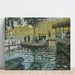 Riproduzione del dipinto La Grenouillère - Claude Monet