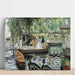 Riproduzione del dipinto La Grenouillère - Pierre-Auguste Renoir