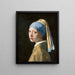 Riproduzione del dipinto La ragazza con l'orecchino di Johannes Vermeer