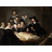 Riproduzione del dipinto La Lezione di anatomia del dottor Tulp - Rembrandt van Rijn
