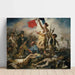 Riproduzione del dipinto La libertà che guida il popolo - Eugène Delacroix