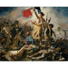 Riproduzione del dipinto La libertà che guida il popolo - Eugène Delacroix