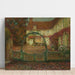 Riproduzione del dipinto La Maison - Henri Le Sidaner