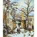 La Casa Rondest Sotto La Neve, Pontoise O Chemin De L'hermitage, Pontoise, Sotto La Neve - Camille Pissarro