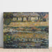 Riproduzione del dipinto La Maison au Bord de l'Eau, Montreuil-Bellay - Henri Le Sidaner