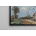 Riproduzione del dipinto La Maison de Monsieur Musy, Route de Marly, Louveciennes - Camille Pissarro