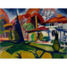 Riproduzione del dipinto La Maison de Newman - Henry Lyman Sayen
