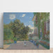Riproduzione del dipinto La Maison de l'artiste à Argenteuil - Claude Monet