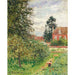 Riproduzione del dipinto La Maison des Anglais, Éragny - Camille Pissarro