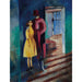 Riproduzione del dipinto La Mère e la Figlia - Moïse Kisling