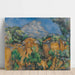 Riproduzione del dipinto La Montagna Saint Victoire - Paul Cézanne
