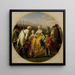 La Musterung à Solenau en 1749 - Karl von Blaas — quadro incorniciato alla parete