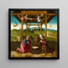 La Natività - Francesco Di Simone Da Santacroce — quadro incorniciato alla parete