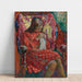 Riproduzione del dipinto La Petite Couseuse - Henri Lebasque